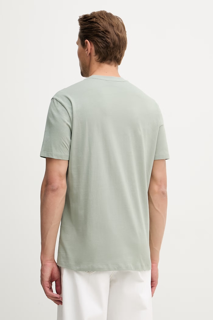 Îmbrăcăminte Armani Exchange tricou bărbătesc de bumbac XM002482.AF10356 verde