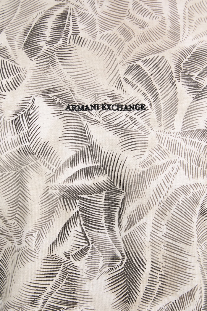 Armani Exchange tričko pánske bavlnené XM002502.AF10358 béžová