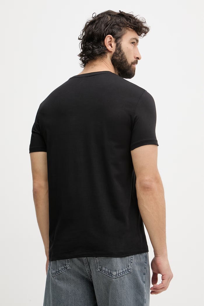 Дрехи Armani Exchange тениска мъжка от памук XM002515.AF10356 черен