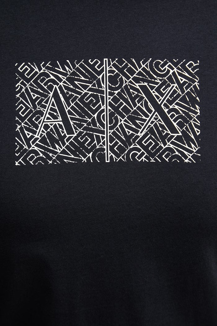 Armani Exchange тениска мъжка памучна тъмносин XM002784.AF10356