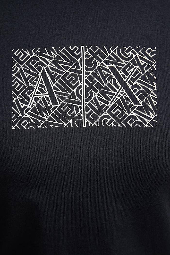 Armani Exchange тениска мъжка памучна тъмносин XM002784.AF10356