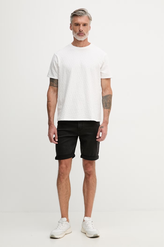 Armani Exchange tricou pentru bărbați, din bumbac XM002821.AF10337 bej SS26