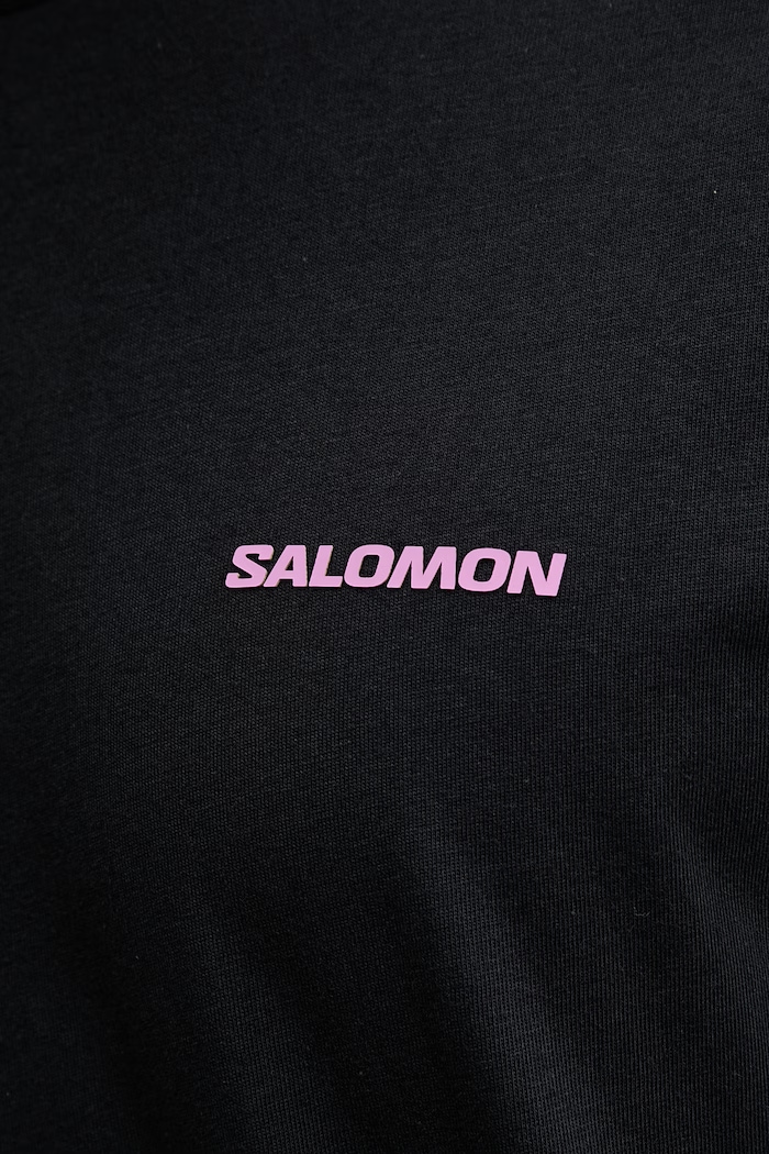 Salomon tricou din bumbac LC2832700 negru