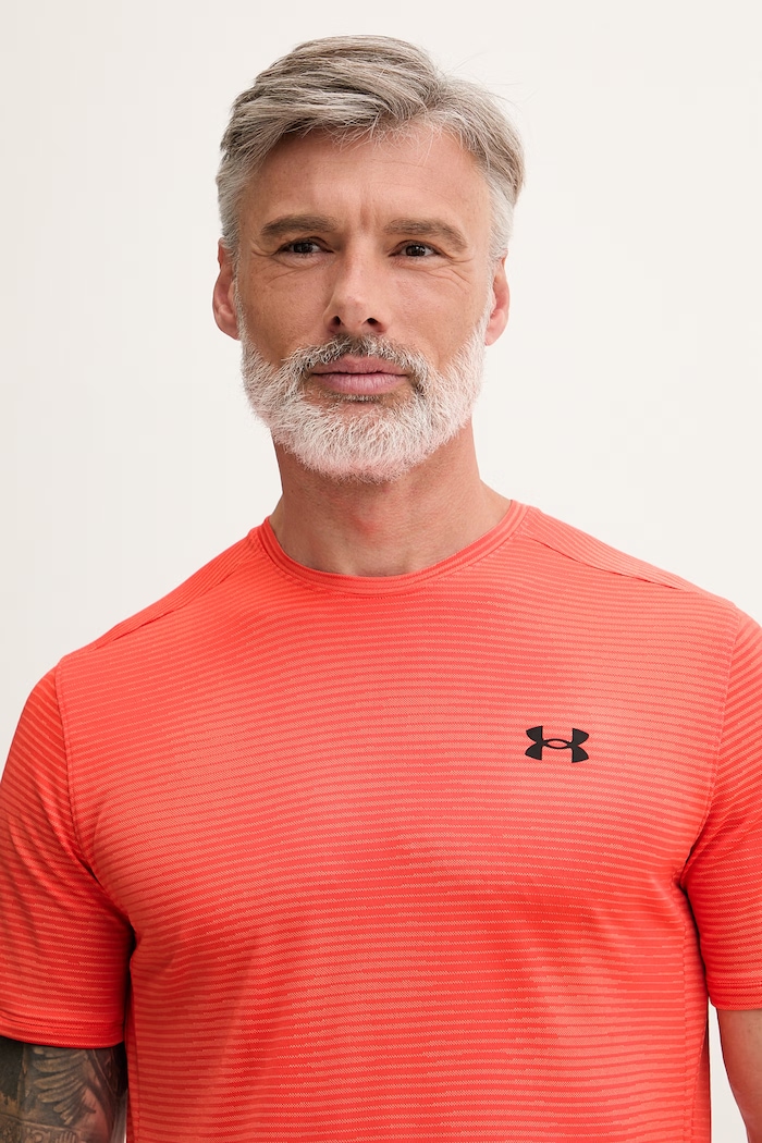 Under Armour tréningové tričko pánske Tech Vent oranžová 6009732