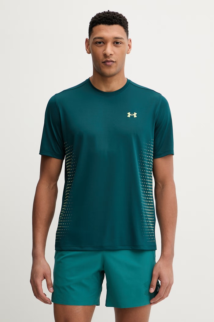 Tréningové tričko Under Armour Tech potlač zelená 6009833