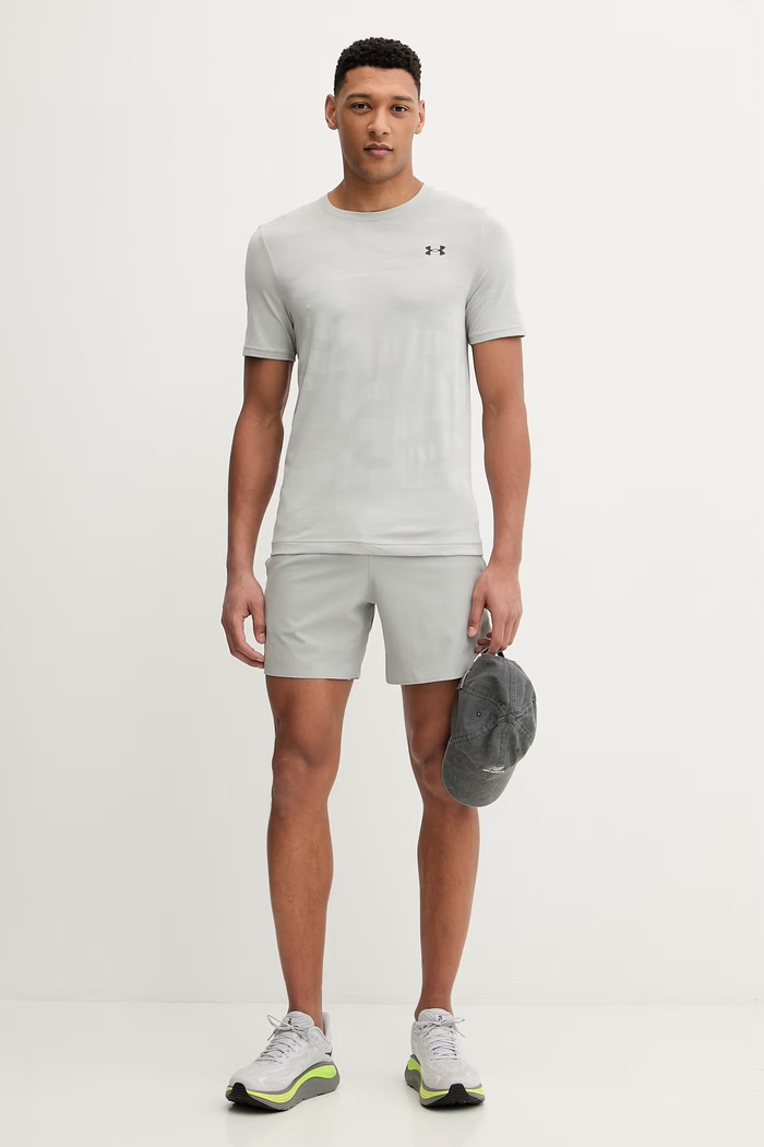 Kratka majica za vadbo Under Armour Vanish 6010589 siva SS26