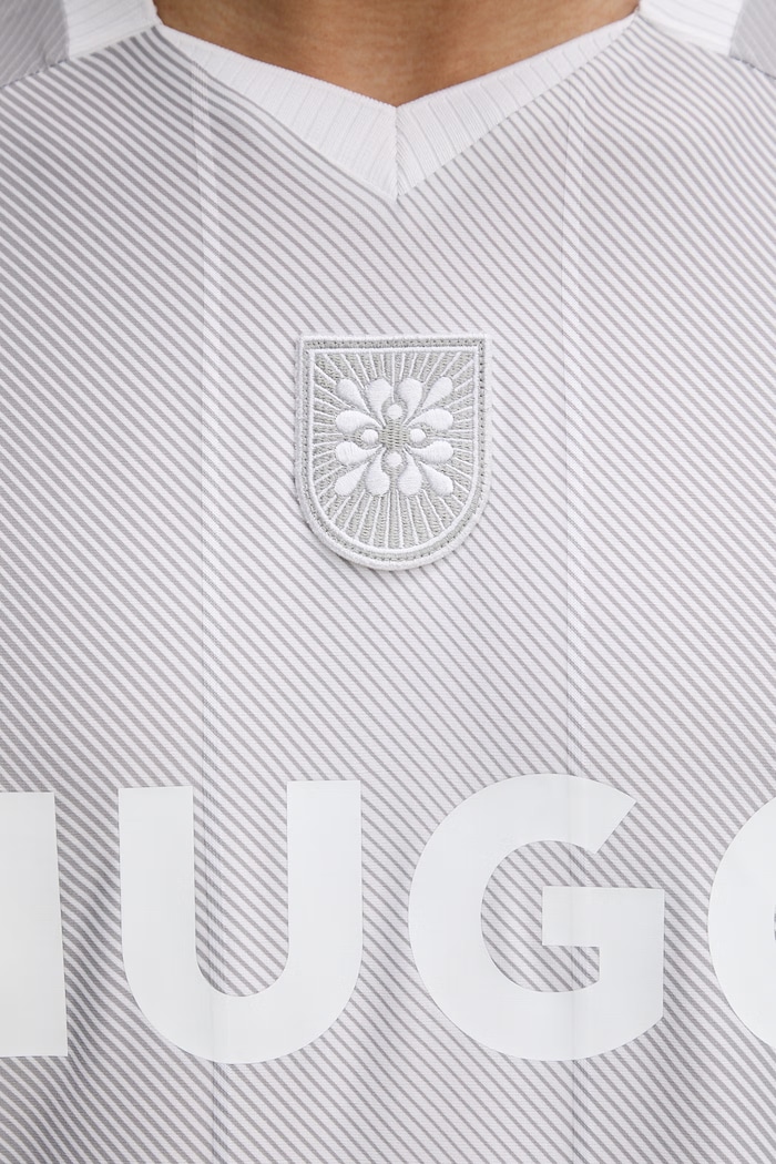 HUGO tričko pánske Dwild 50558421 sivá