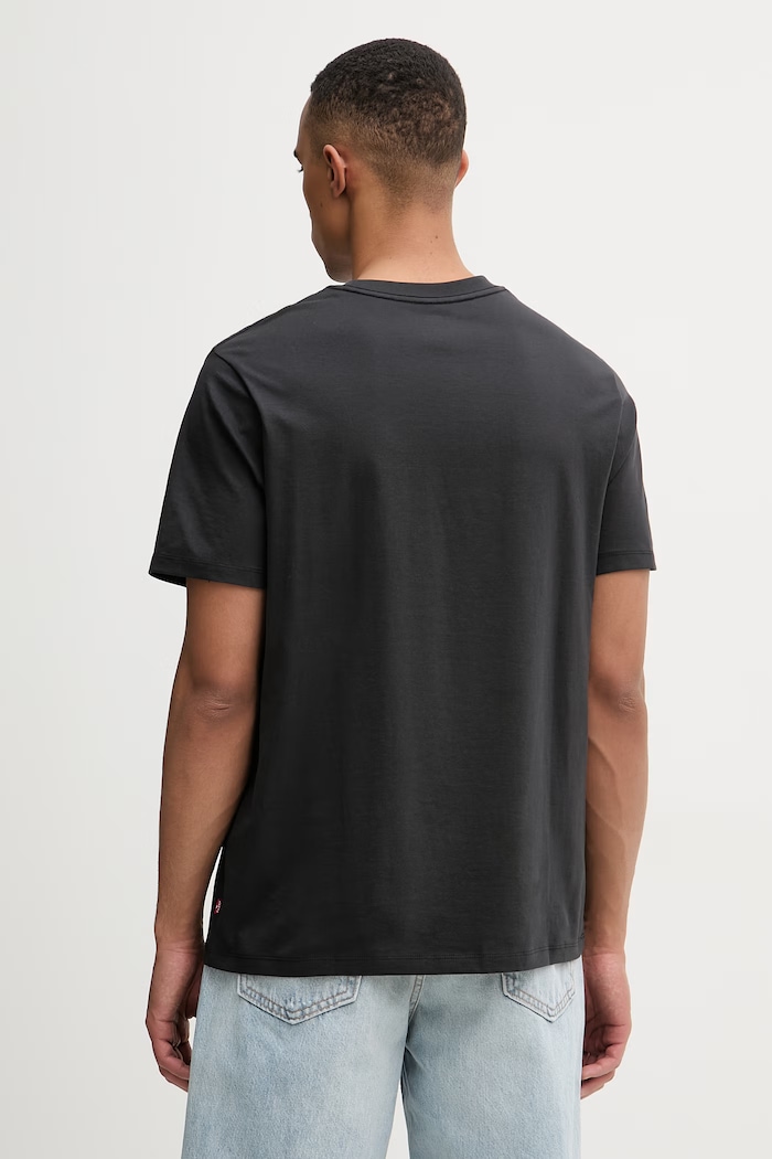Îmbrăcăminte Levi's tricou pentru bărbați, din bumbac GRAPHIC CREWNECK 22491.2105 negru