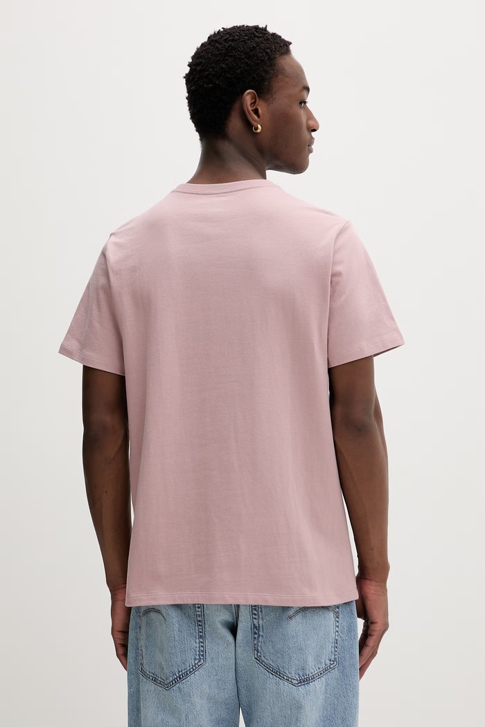 Oblečenie Levi's pánske bavlnené tričko SS ORIGINAL HM 56605.0307 ružová