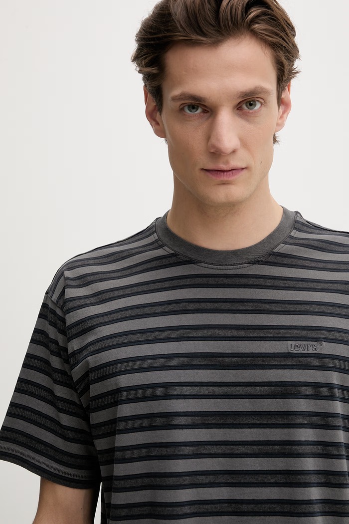 Levi's tricou pentru bărbați, din bumbac RED TAB VINTAGE gri A0637.0191