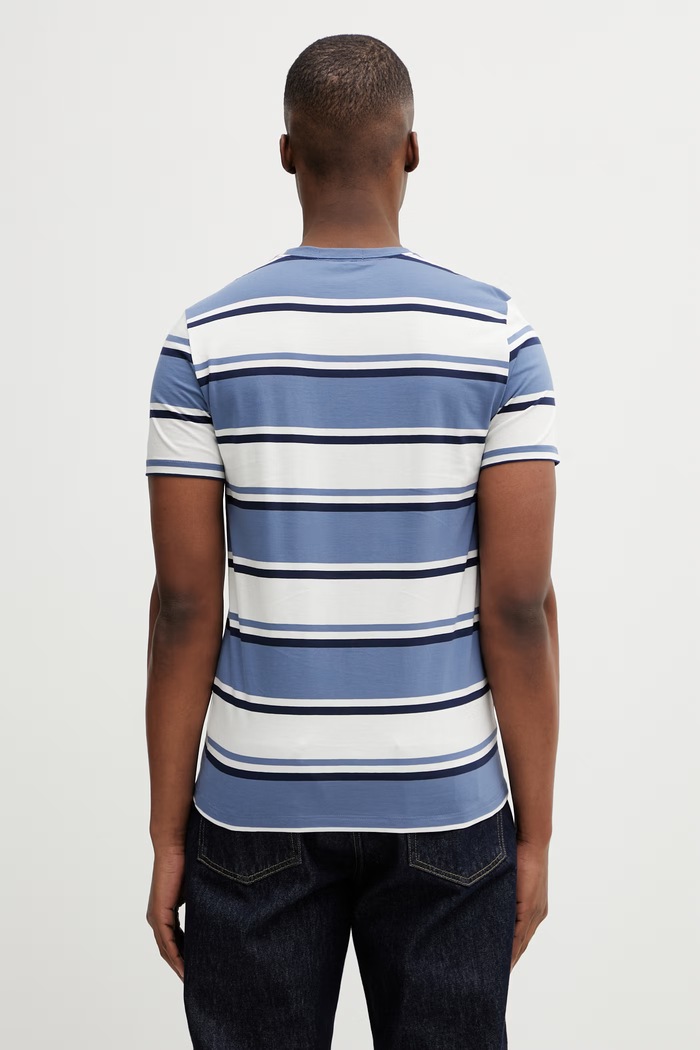 Oblačila Bombažna kratka majica Fred Perry M1302 modra