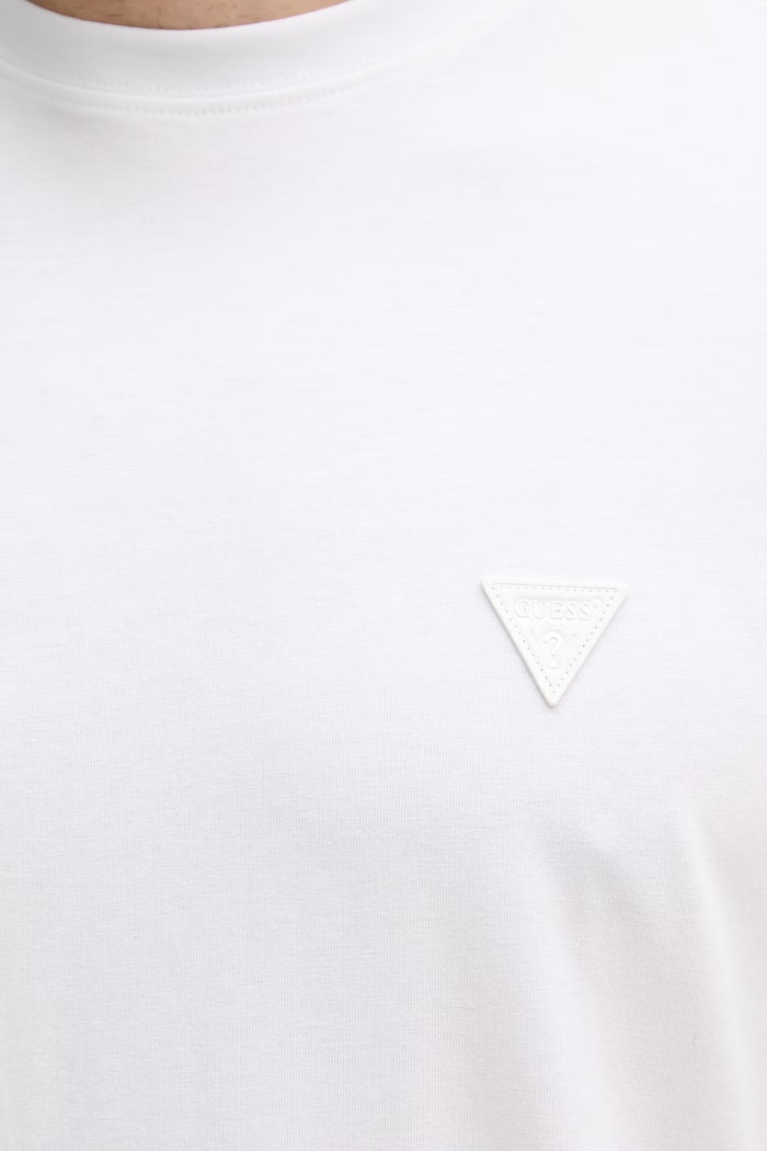 Guess tričko pánske s bavlnou M6GI21.K3053 biela