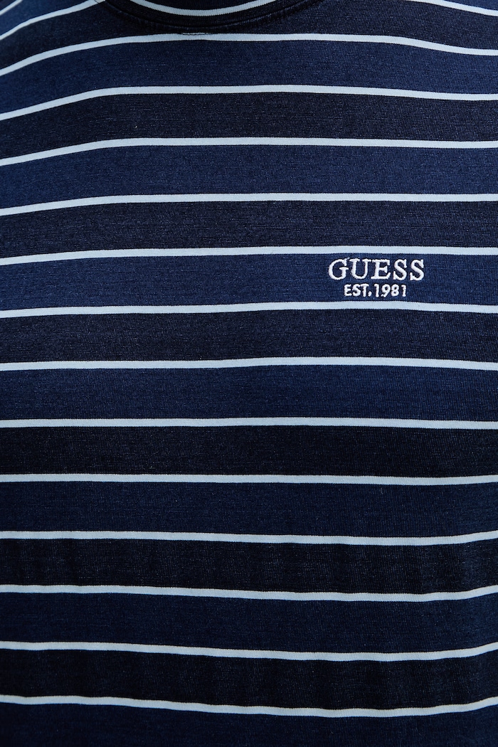 Guess tričko pánske bavlnené M6GI12.K2993 modrá