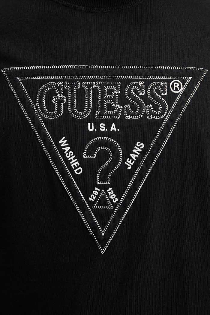 Guess tričko pánske bavlnené M6GI15.K3008 čierna