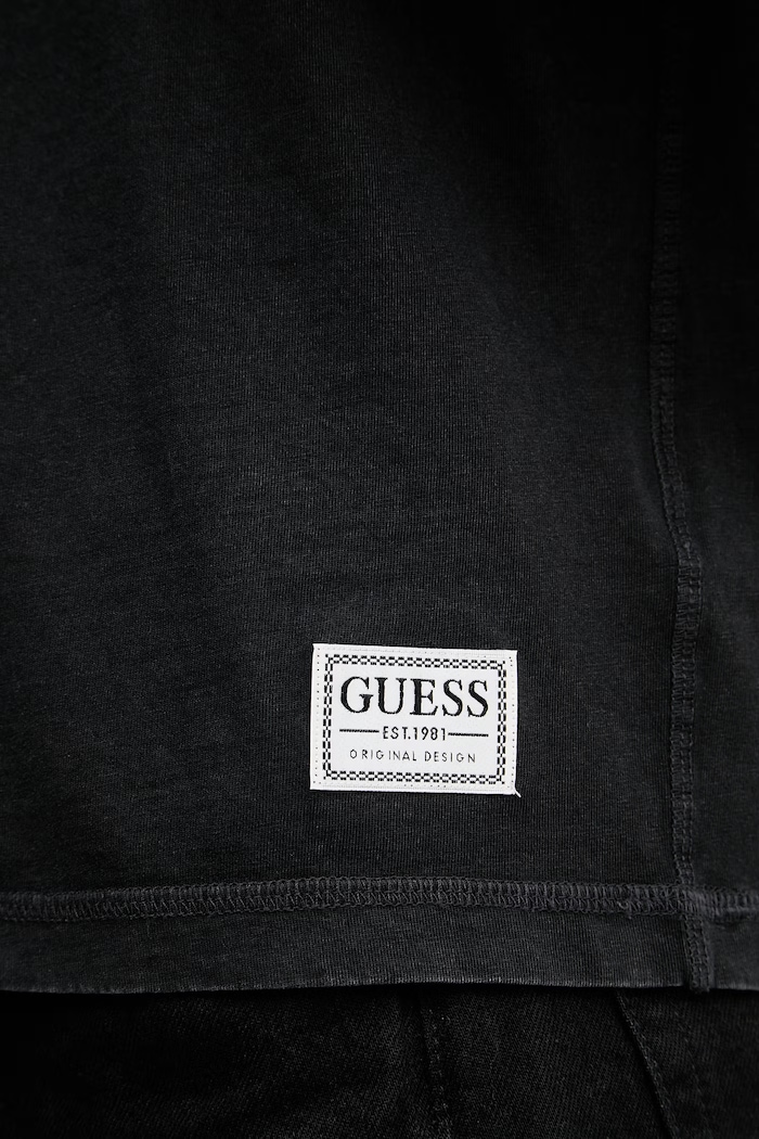 Guess kratka majica moška bombažna M6GI18.K3050 črna