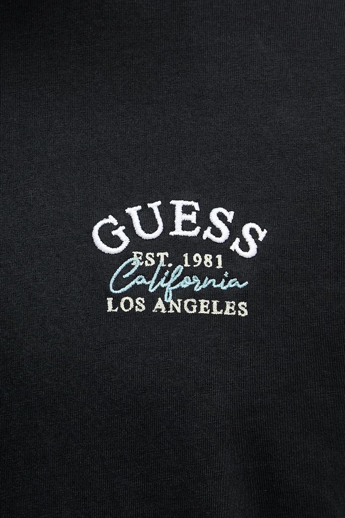 Guess tričko pánske bavlnené M6GI19.K3051 čierna
