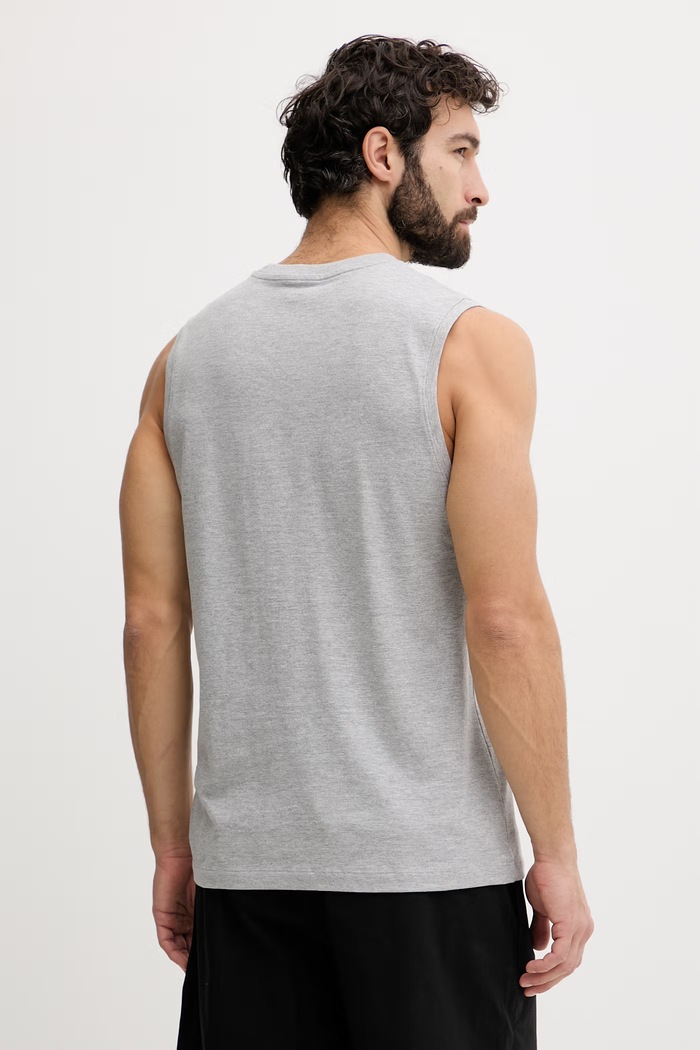 Oblečenie The North Face pánsky top s bavlnou Essential Simple Dome NF0A8FD4CQO1 sivá