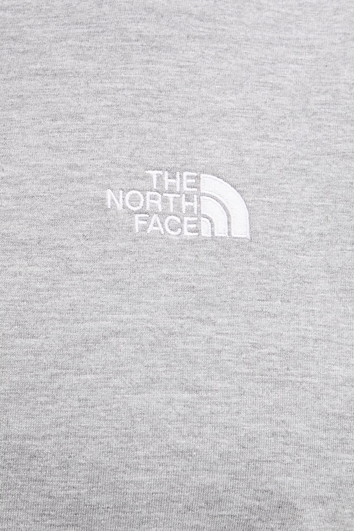 The North Face pánsky top s bavlnou Essential Simple Dome NF0A8FD4CQO1 sivá