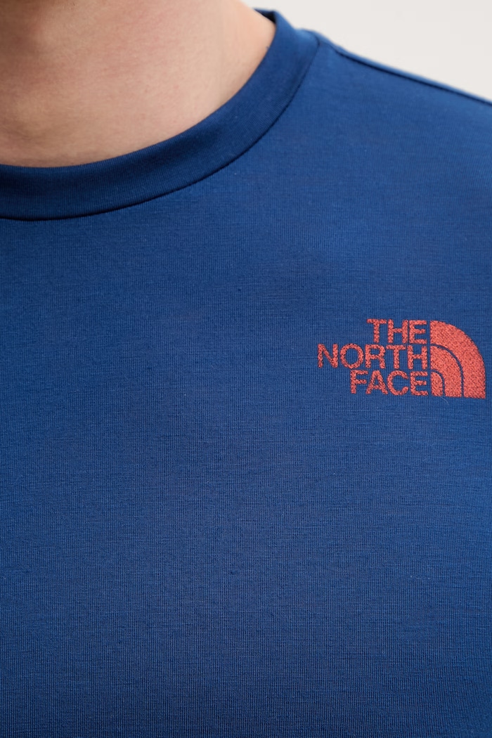 The North Face tričko pánske BITMAP NF0A8FTVD1R1 tmavomodrá