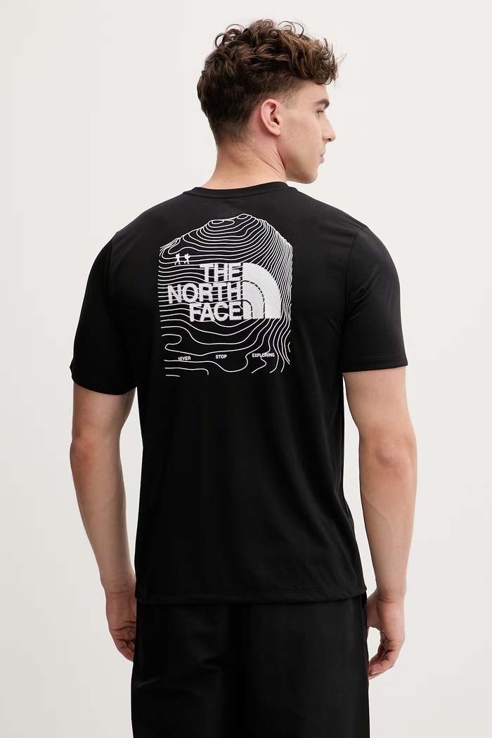 The North Face t-shirt Ανδρικό BITMAP μαύρο NF0A8FTVJK31