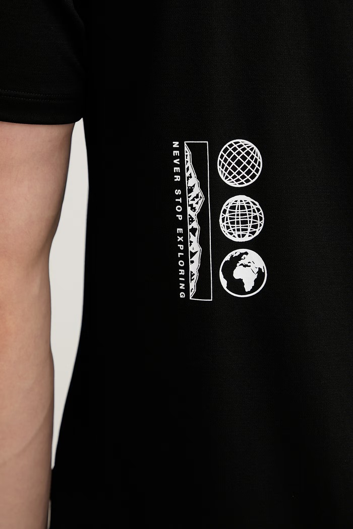 The North Face tričko pánske GRAPHIC NF0A8G83JK31 čierna