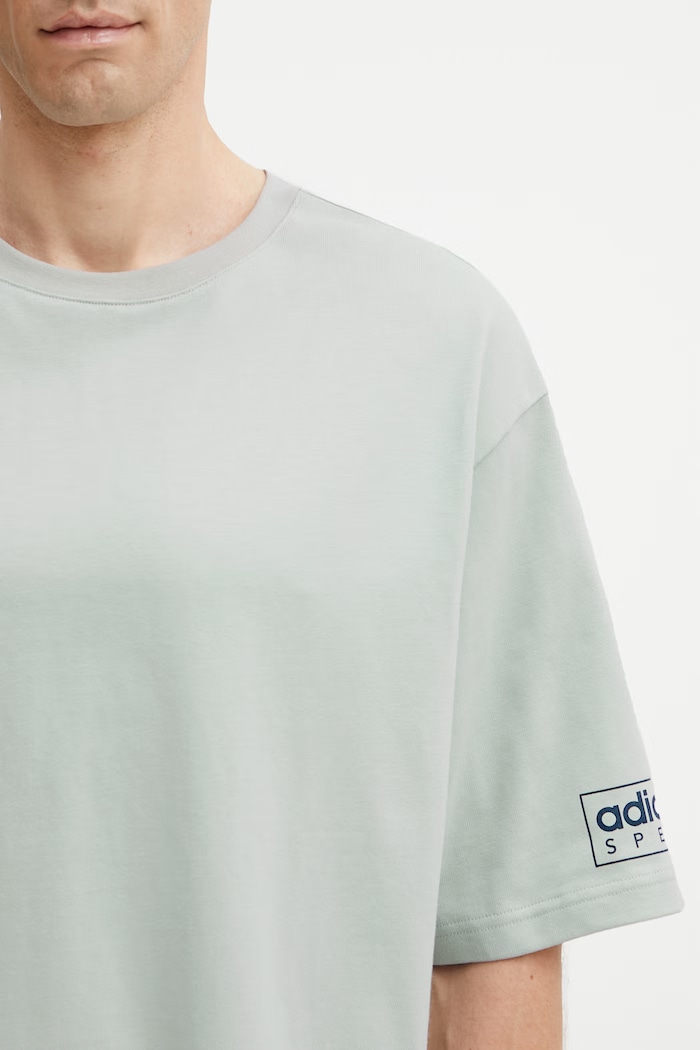 adidas Originals x SPZL t-shirt βαμβακερό ανδρικό KR2731 τιρκουάζ