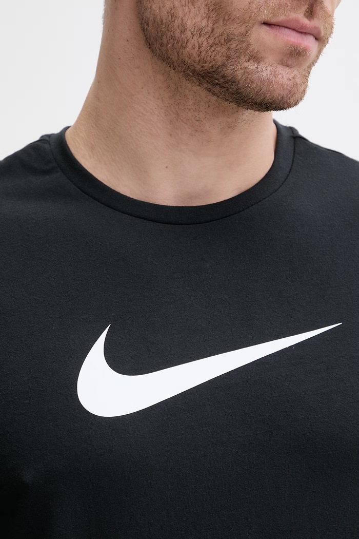 Oblačila Nike kopalna majica moška NESSG523 črna