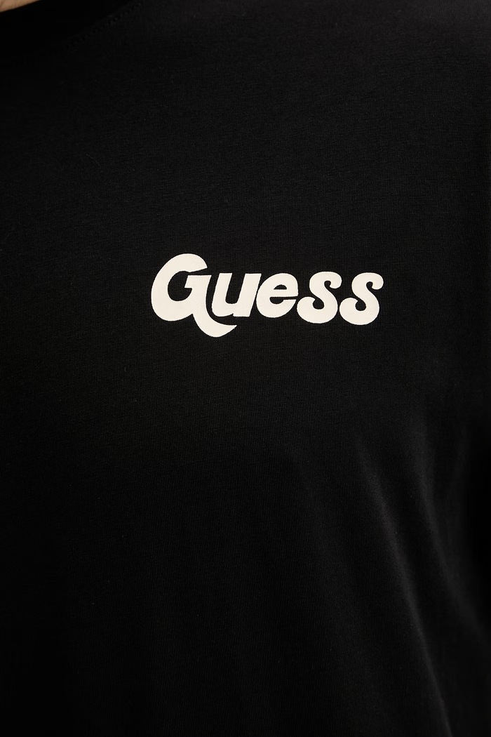Guess tricou bărbătesc din bumbac F6GI05.K8HM4 negru