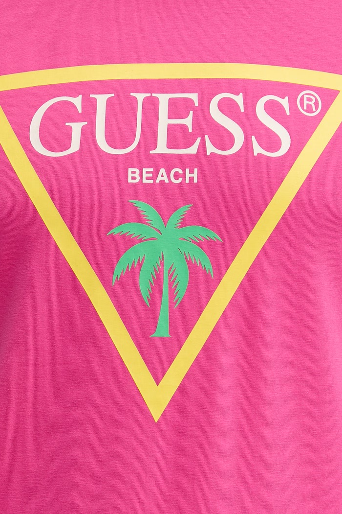 Guess Tricou Bărbătesc roz F6GI09.J1314