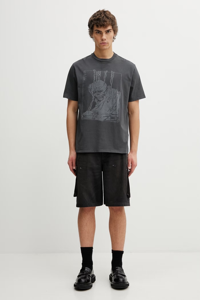 Our Legacy Box tricou bărbați gri M2266BA