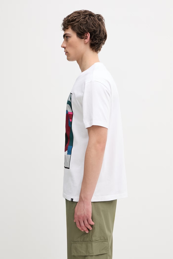 by Parra Leaving now t-shirt βαμβακερό ανδρικό 55355 λευκό SS26