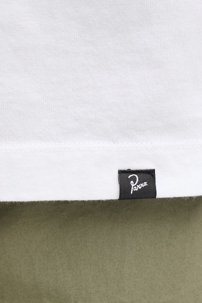 by Parra Special books t-shirt βαμβακερό ανδρικό λευκό 55360
