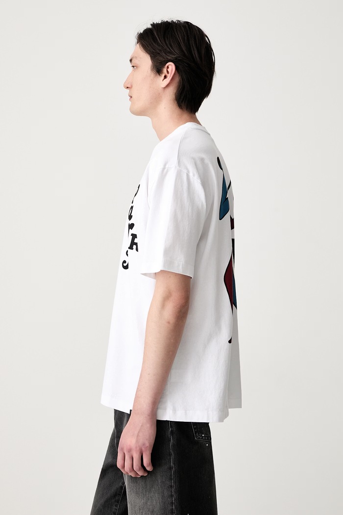 By Parra Atalanta T-shirt bawełniany męski 55450 biały SS26