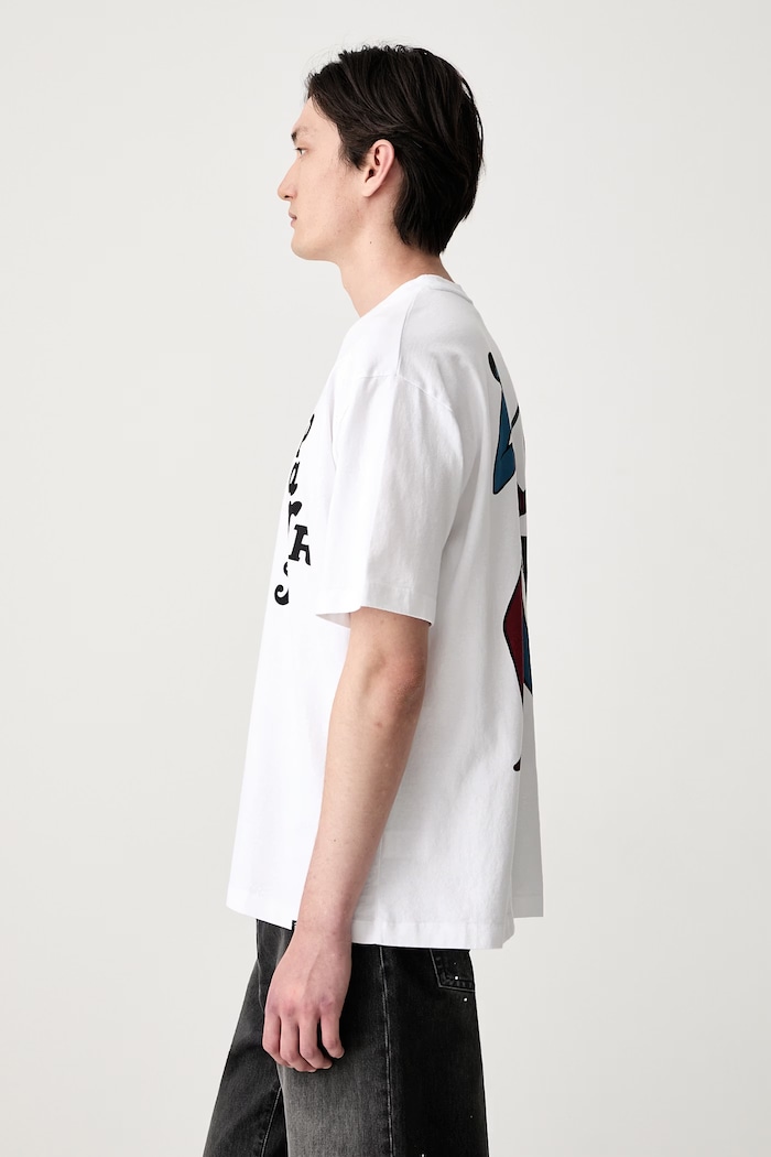 By Parra Atalanta T-shirt bawełniany męski 55450 biały SS26