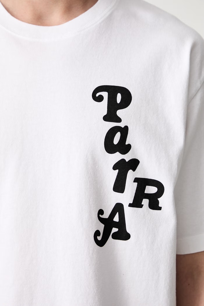 By Parra Atalanta T-shirt bawełniany męski 55450 biały