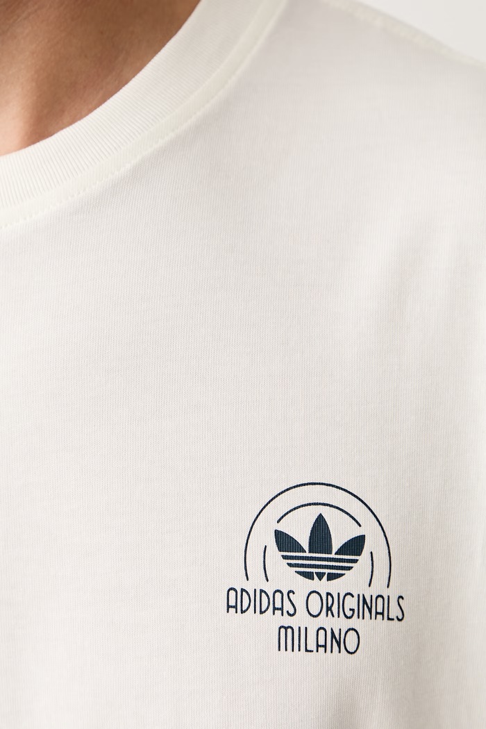 adidas Originals tričko pánske bavlnené LE6044 béžová