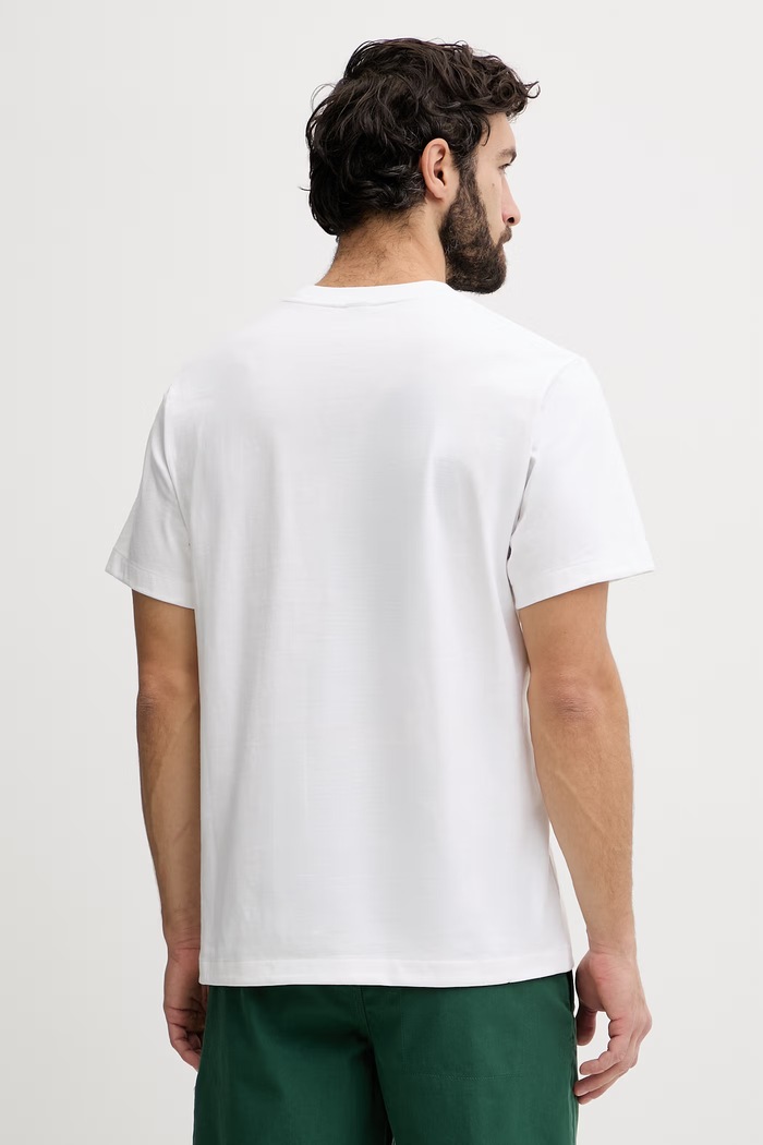 Oblečenie Pánske bavlnené tričko The North Face EXPLORER RELAXED NF0A8G9MFN41 biela