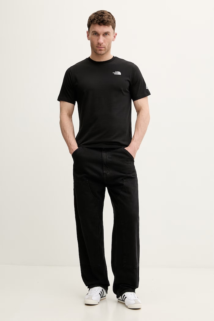 The North Face t-shirt Ανδρικό βαμβακερό GRAPHIC NF0A8GA4JK31 μαύρο SS26