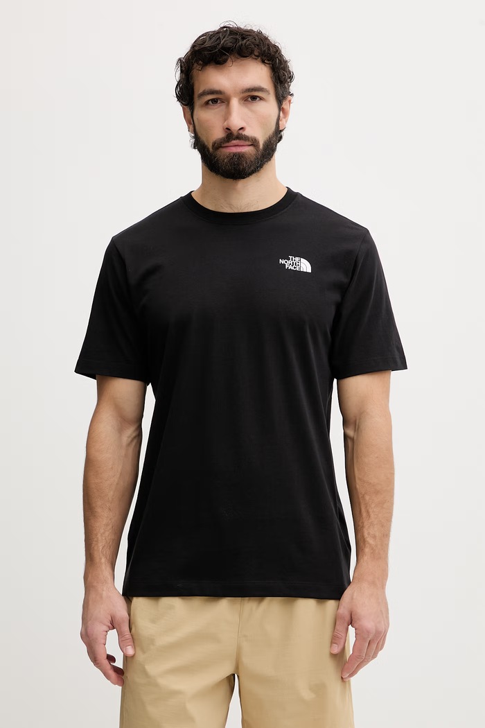 Oblečenie The North Face tričko pánske bavlnené MONTE NF0A8GA7JK31 čierna
