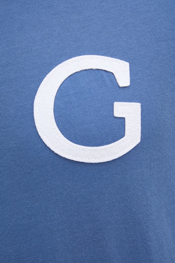 Gant T-shirt Ανδρικό βαμβακερό 2003411 μπλε