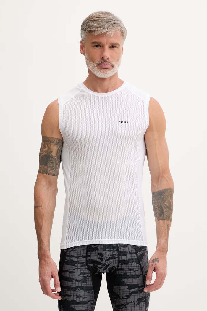 POC τοπ ανδρικό Essential Layer Vest λευκό 58221