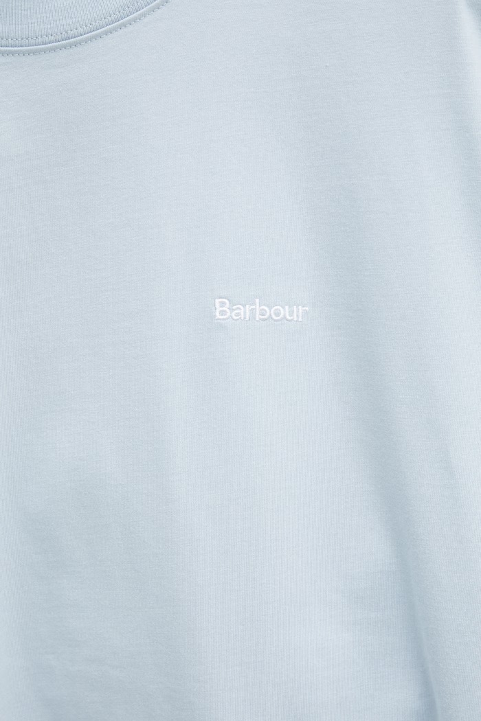 Barbour MTS1568BU44 tričko bavlněné pánské modrá MTS1568BU44