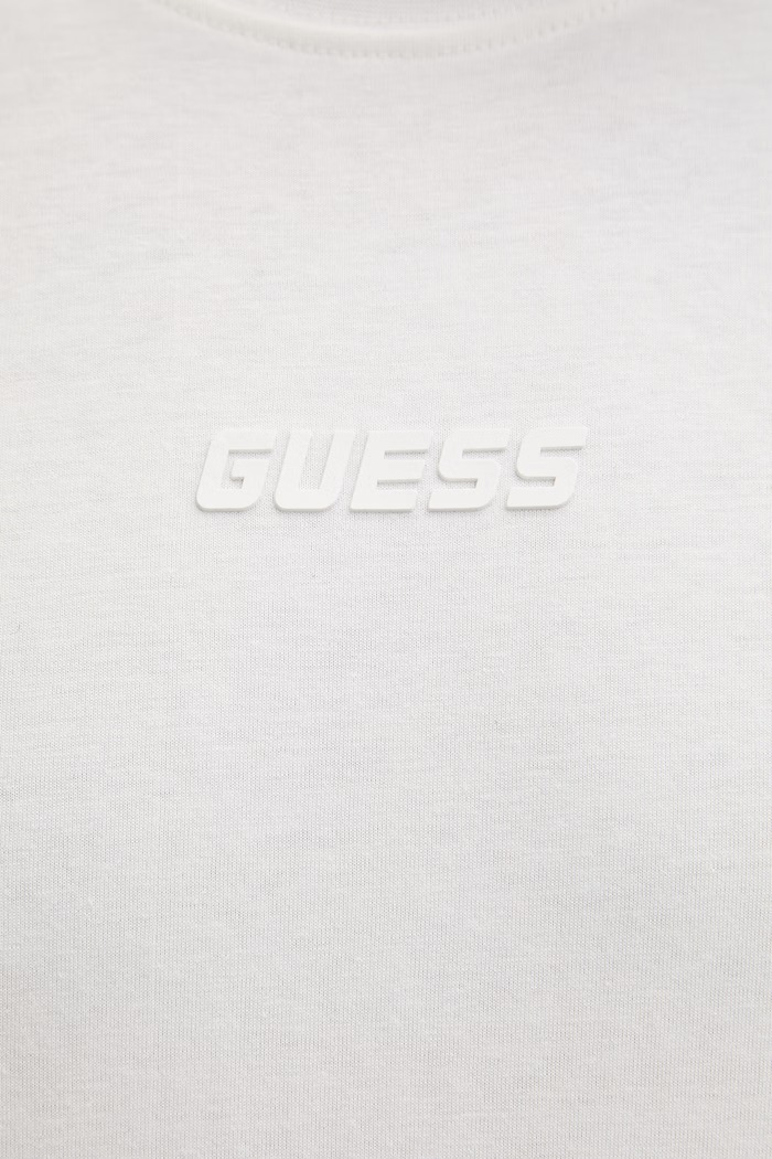 Guess tričko pánské bavlněné AMBROGIO Z6GI06.K2847 béžová