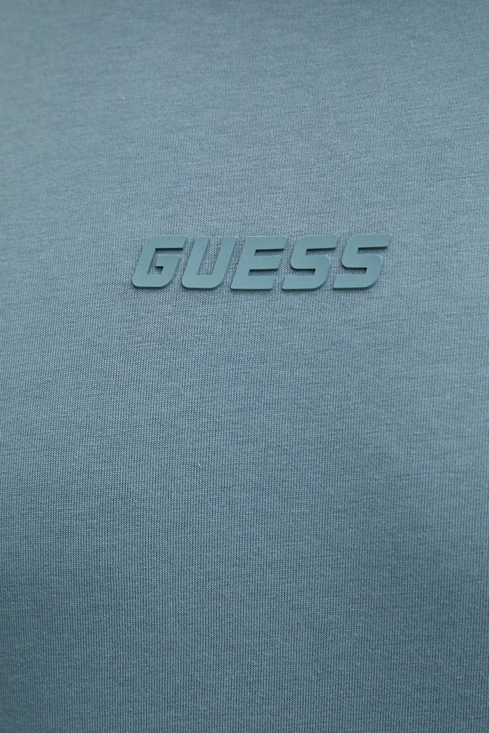 Guess tricou pentru bărbați din bumbac AMBROGIO Z6GI06.K2847 albastru