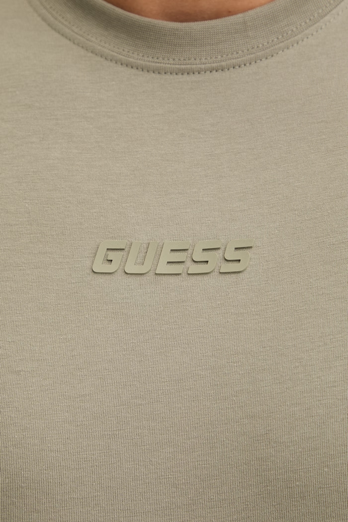 Guess tričko pánské bavlněné AMBROGIO Z6GI06.K2847 zelená