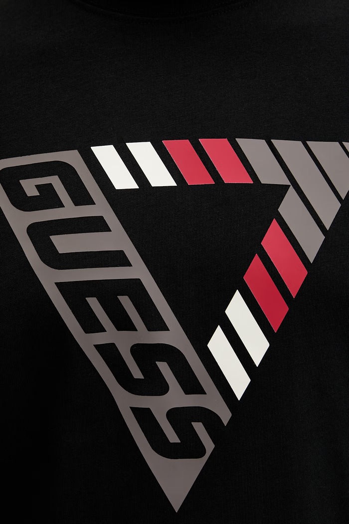 Guess T-shirt Ανδρικό βαμβακερό FOLCO Z6GI09.K2859 μαύρο