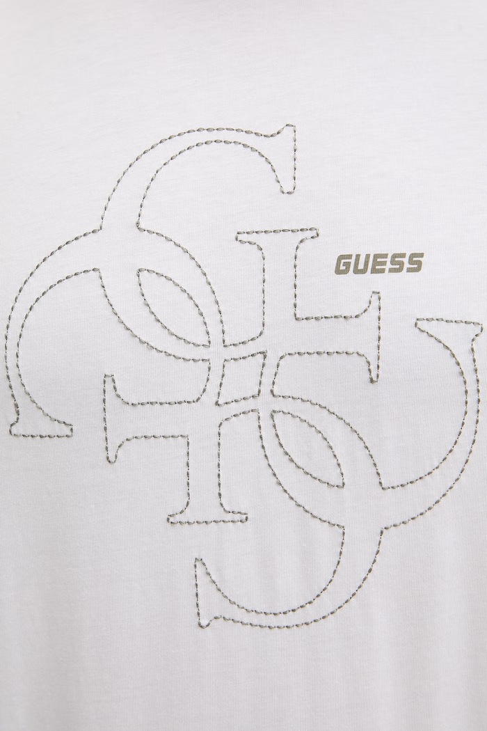 Guess тениска мъжка памучна TIBERIO Z6GI13.K2875 бял