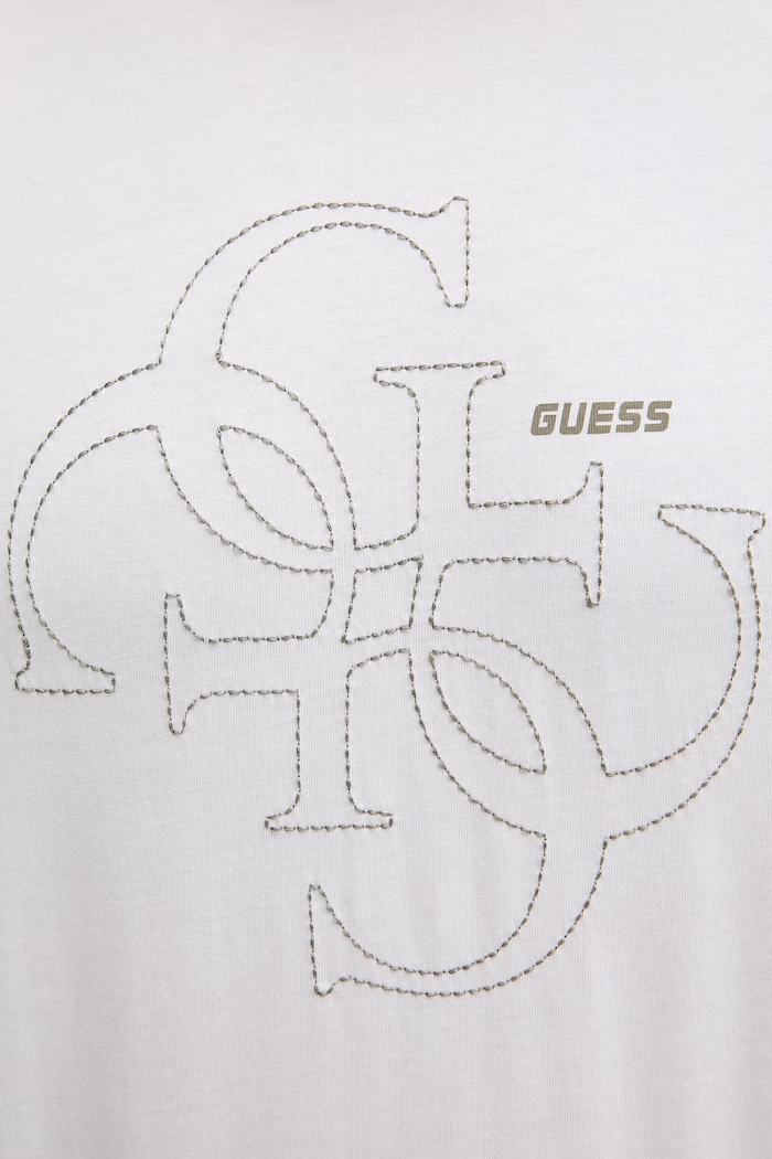 Guess тениска мъжка памучна TIBERIO Z6GI13.K2875 бял