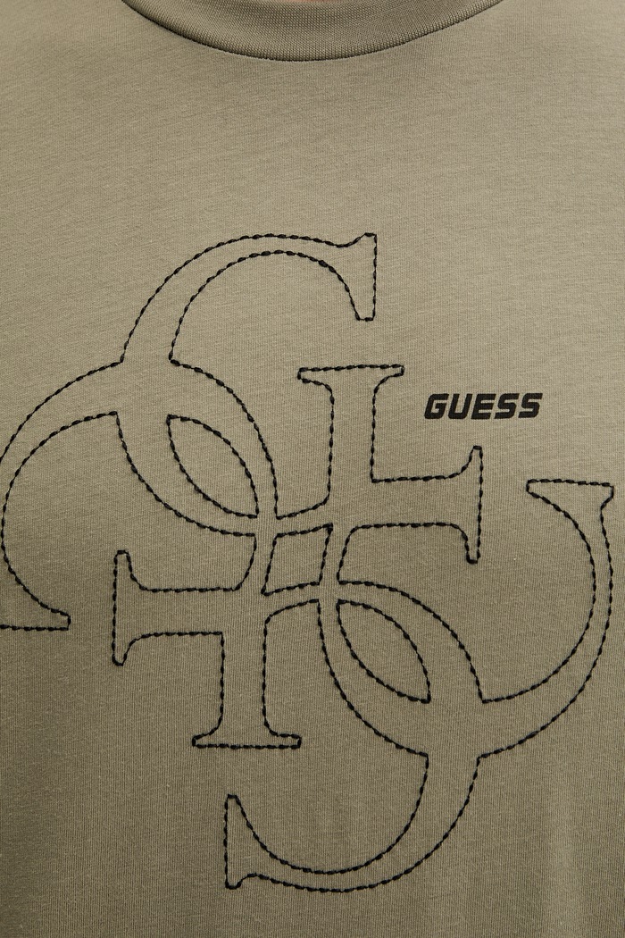 Guess Тениска Мъжка памучна TIBERIO Z6GI13.K2875 зелен