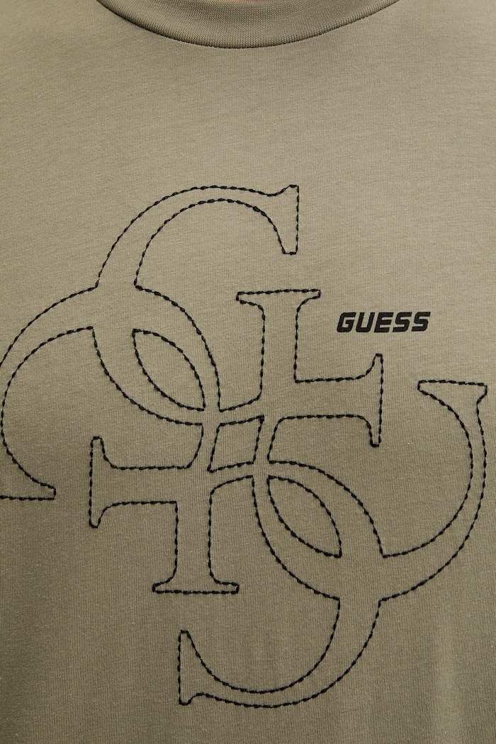 Guess Тениска Мъжка памучна TIBERIO Z6GI13.K2875 зелен